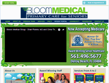 Tablet Screenshot of bloommedicalgroup.com